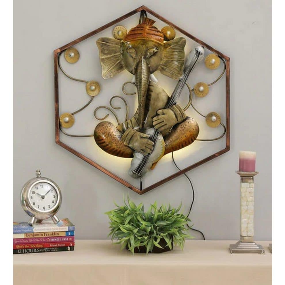 Wall Decor Ganesha LED Light HITCHKI