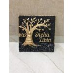 Beautiful Buddha Tree Square Nameplate Online Hitchki