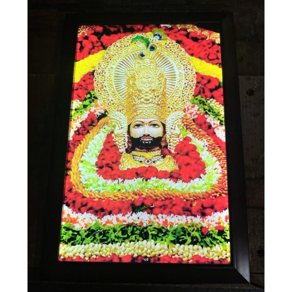 Personalized Acrylic Led Frame Khatu Shyam