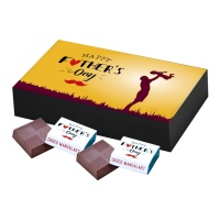Personalized Mothers chocolate box 18 Pcs Best Chocolate Box Fathers Day Gift