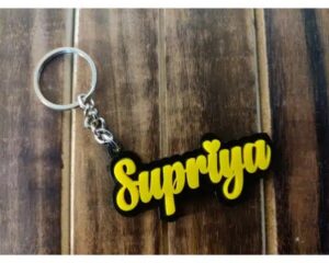 3D Embossed Customised Acrylic Keychain1