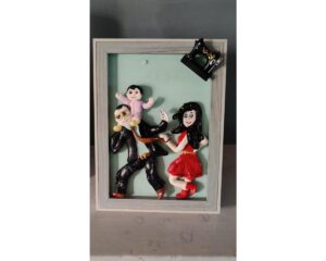 3D Personalized Clay Art Frame Desined for Indian Air Force 1