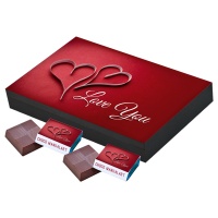 Valentines Day and I You Love Chocolates Gift 6pcs Beautiful Unique Valentines Day Chocolate Box Gift