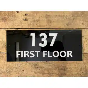 Acrylic House Number Name Plate