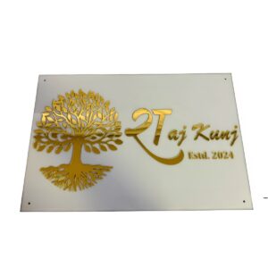 Acrylic Led Waterproof Customized Led Name Plate 4