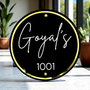 Acrylic Letters Nameplate