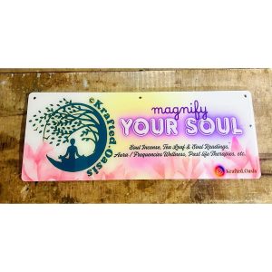 Acrylic Multicolor Printed Wall Name Plate