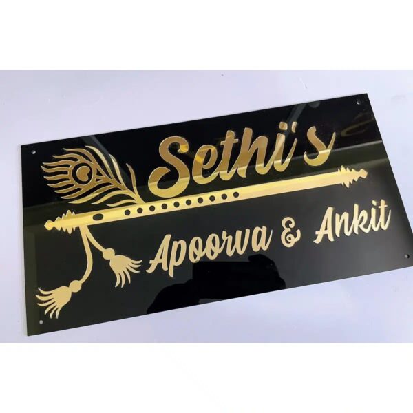 Acrylic Name plate 2