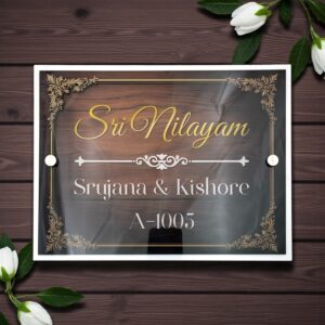 Acrylic Nameplate