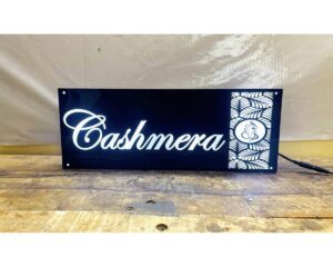 Acrylic Personalized Home LED Name Plate