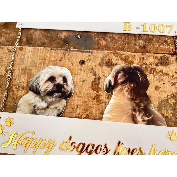 Acrylic Wall Name Plate 2