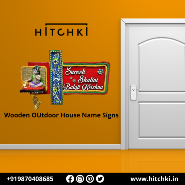 Add a Touch of Tradition with Wooden Outdoor House Name Signs