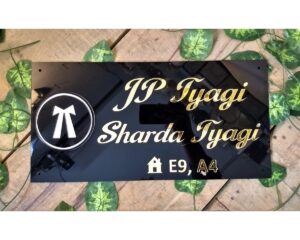 Advocate Name Plate Acrylic