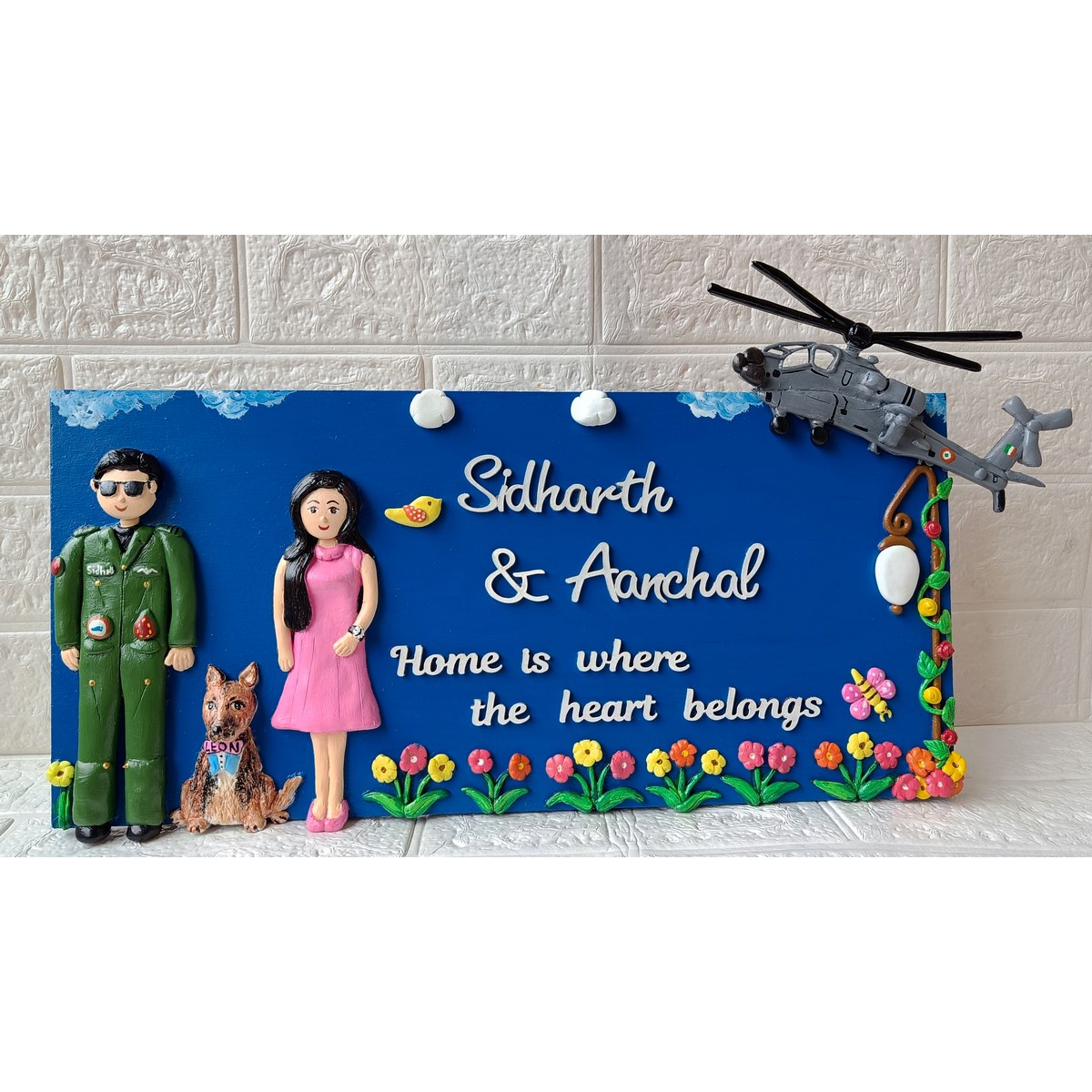 Airforce Themed Nameplate