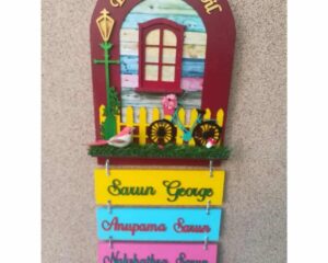 Arch Nameplate For Your Beautiful Home 1