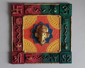 Auspicious Ganesha Wall Hanging