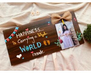 Beautiful Customized Wooden Name plate Occasional