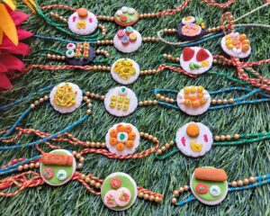 Beautiful Food Rakhi For Your Brother