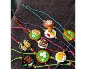 Beautiful Handmade Food Rakhi