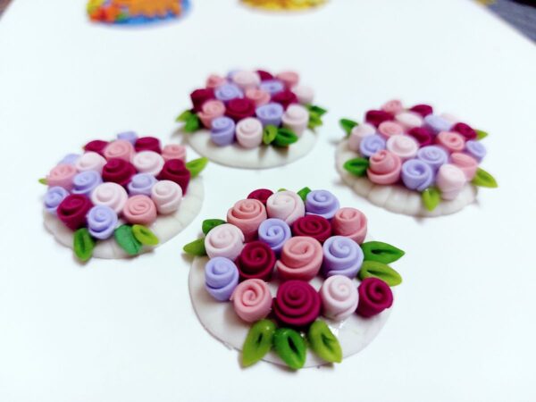 Beautiful designer flower rakhi for your brother