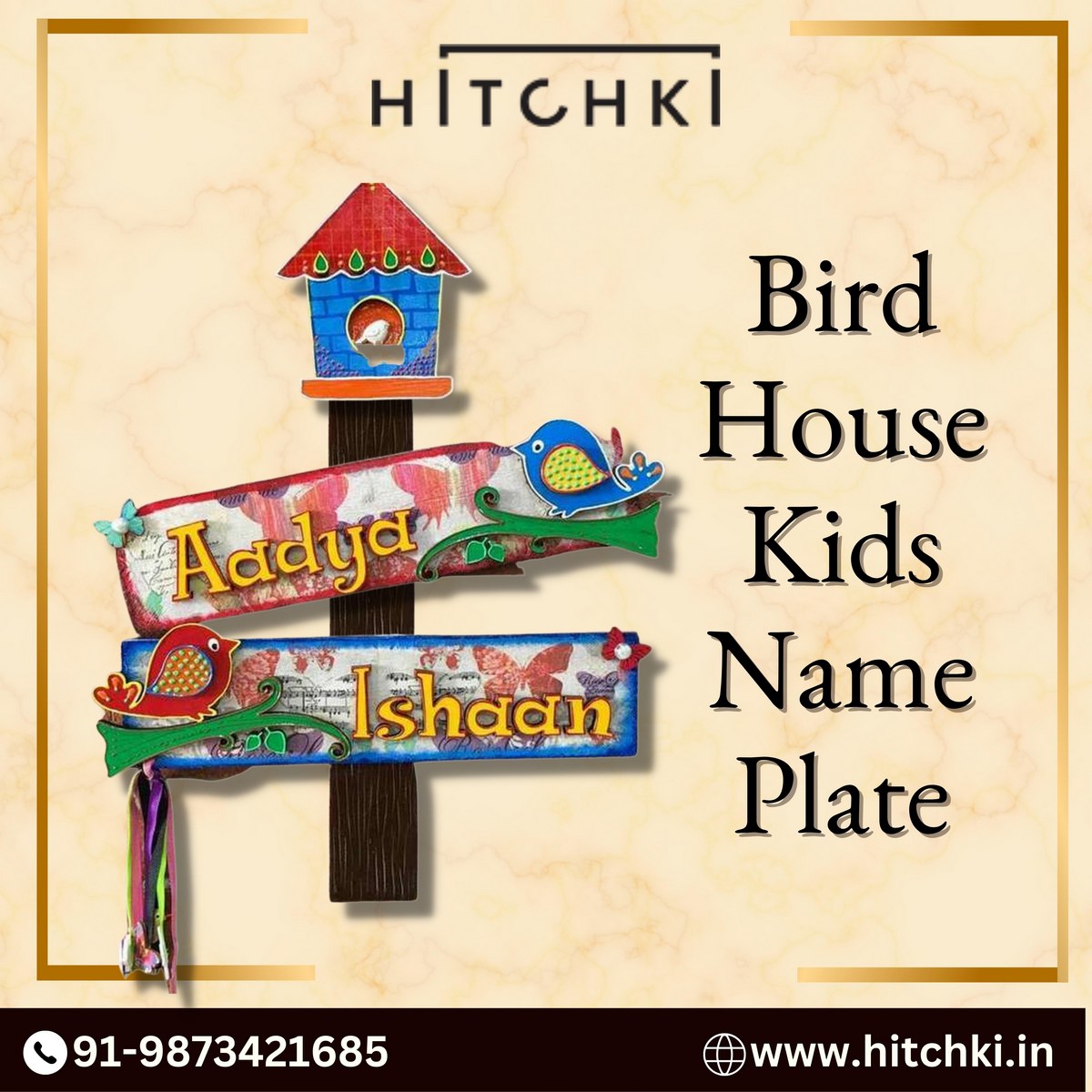 Best Bird House Kids Nameplate Unique And Durable