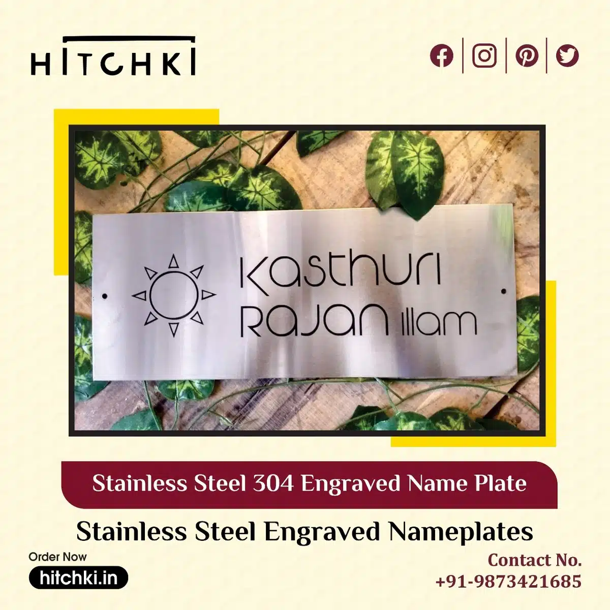 Best Stainless Steel Engraved Nameplates For Your Home