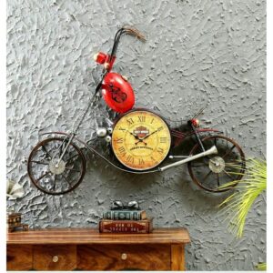 Big Red Time Bike Decor For Wall Decor 01
