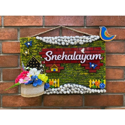 Top Wooden Nameplate Designs For Home Online Hitchki