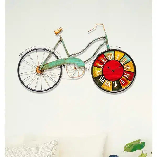 Blue Cycle Decor With Time Wall 004