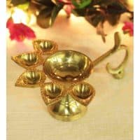 Bronz Made Sun Face Shaped Hanging Bells for Wall  