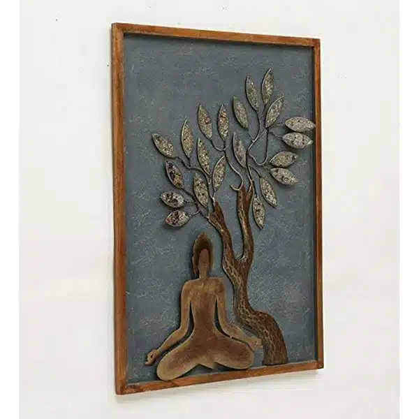 Buddha Art Tree On Board 003