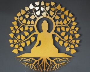 Buddha Metal Wall Art