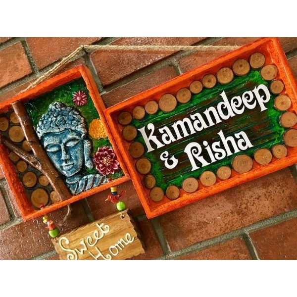 Buddha Mural Name Plate 1 600x600
