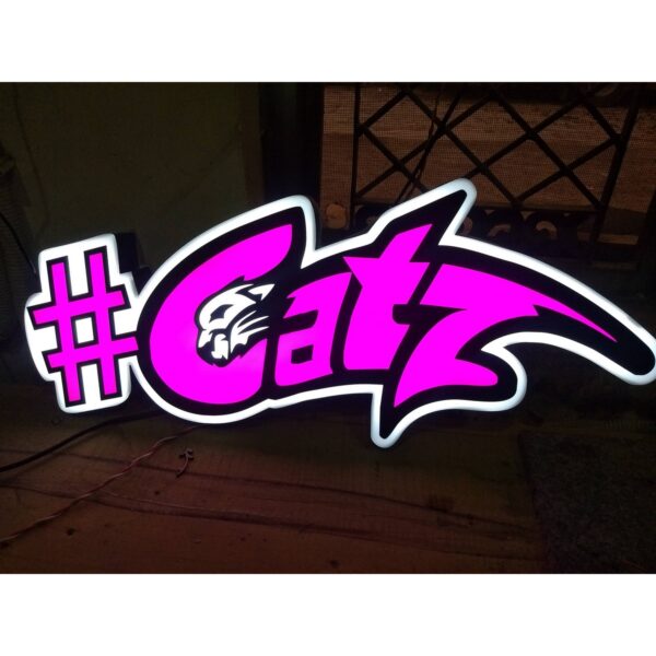 Catz LED Logo Customizable 1