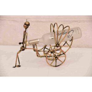 Cool Retro Look Iron Bagghi Style Bottle Stand 001
