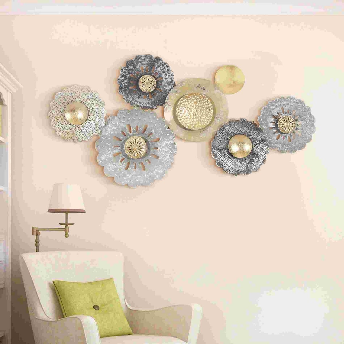 Decorative Flower Pattern Wall Art for Home Decoration  
