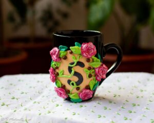 Creative Corner Decorative Floral Coffee Mug