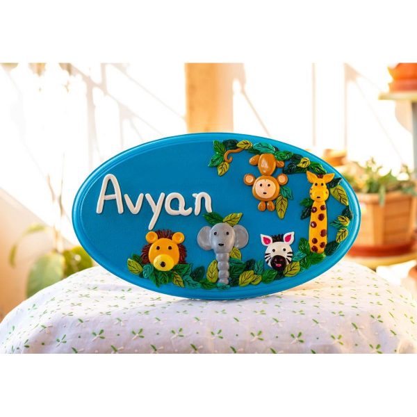 Creative Corner Jungle Themed Nameplate