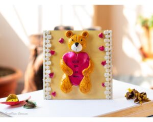 Creative Corner Teddy Bear themed Fridge magnet