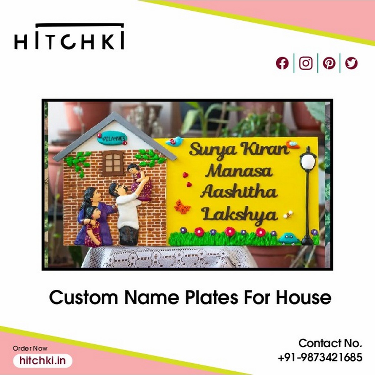 Best Custom Name Plates for Home House Name Plates 