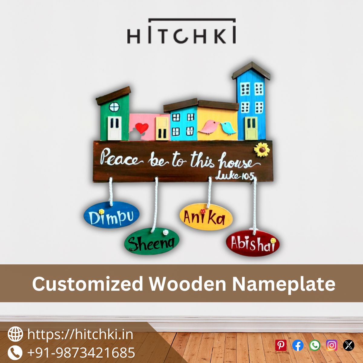Custom Wooden Nameplates for a Personal Touch