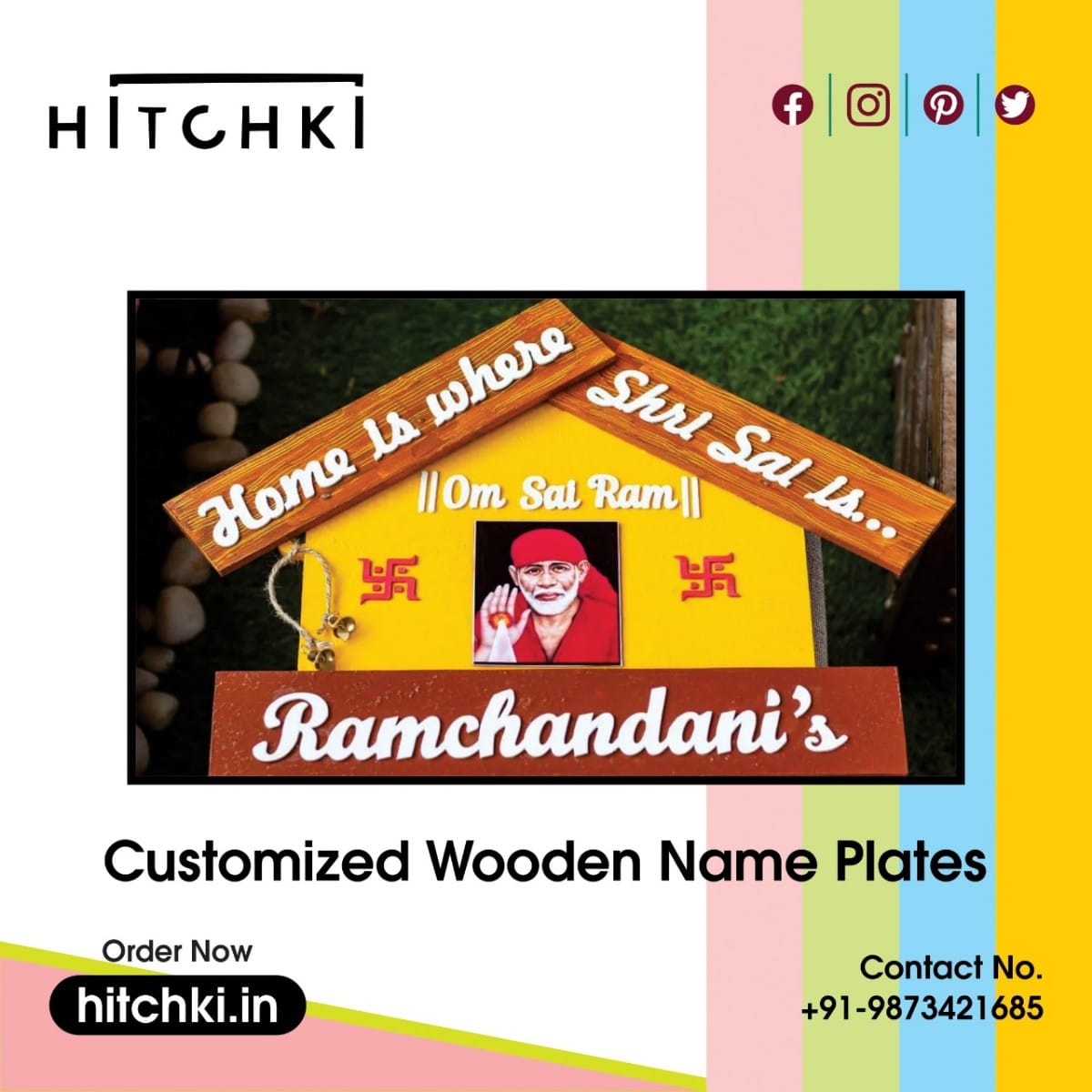 Customized Wooden Name Plates Name Plates 