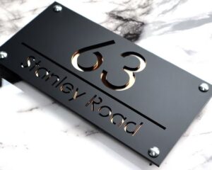 Customizable Waterproof Metal Name Plate