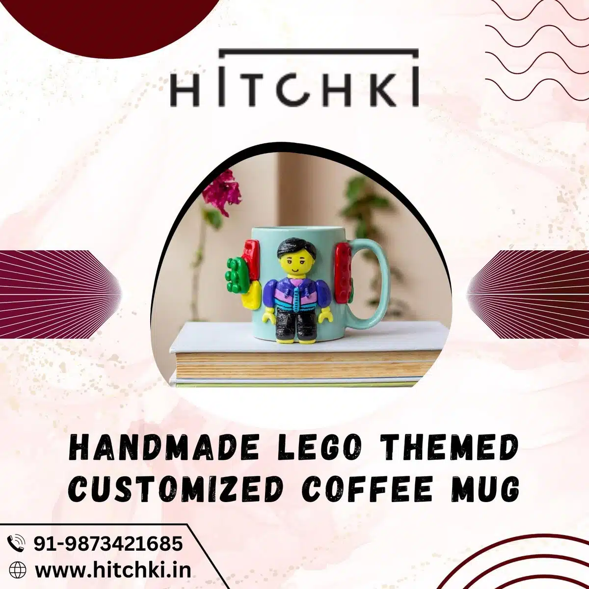 Customized Logo Coffee Mugs Sip In Style Handmade