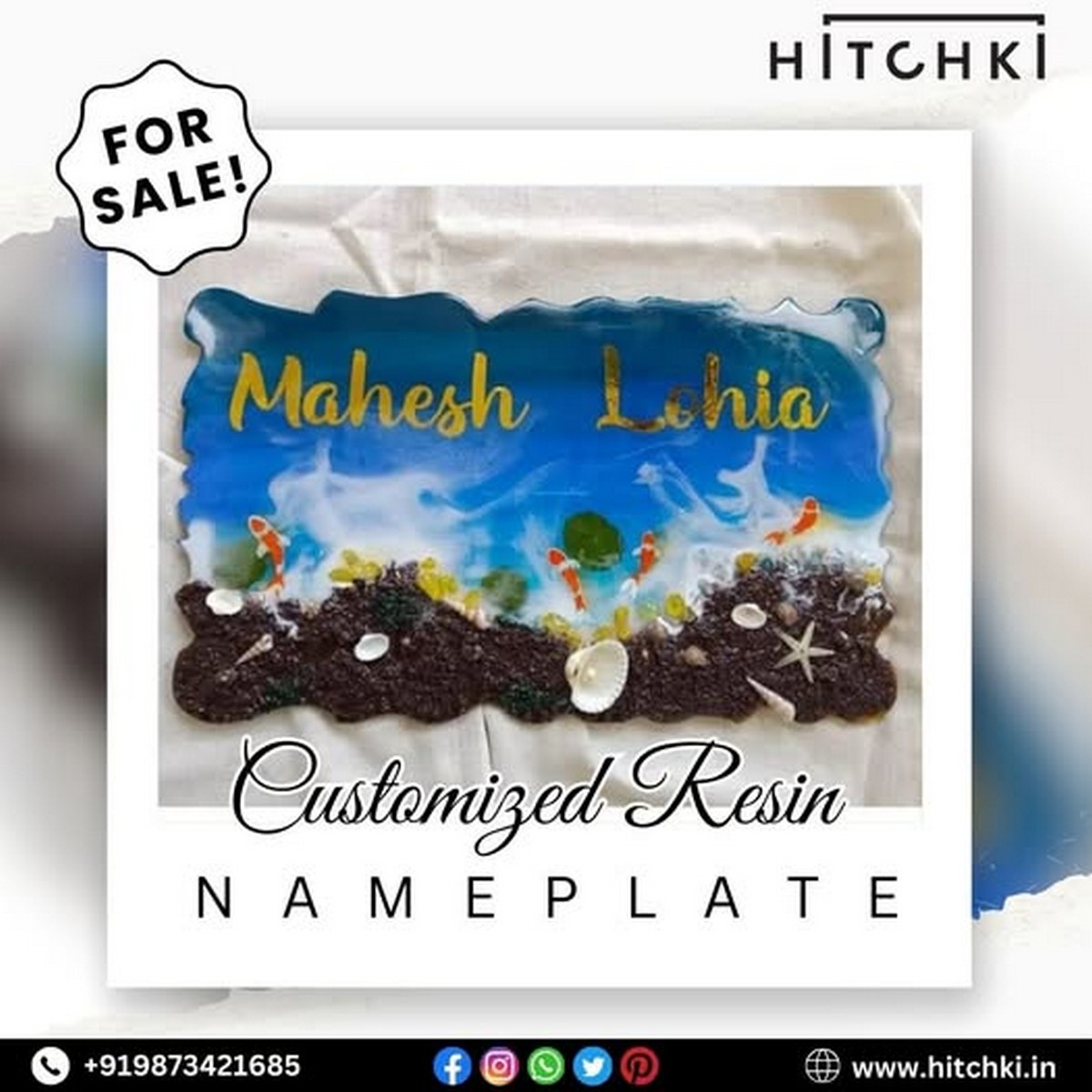 Customized Resin Nameplate