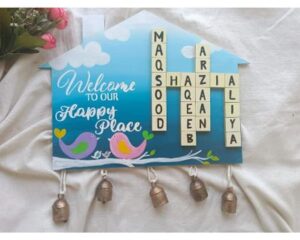 Customized Wooden Nameplate 5