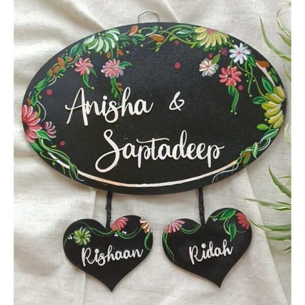 Customized Wooden Nameplate 6 768x768