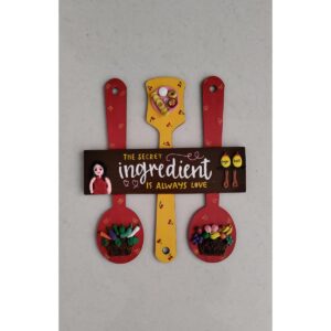 Cute Cutlery Themed Kitchen Wall Hanging