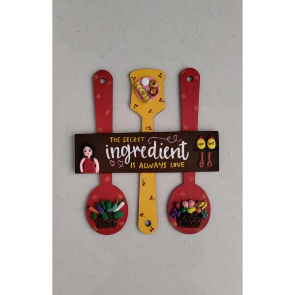 Cute Cutlery Themed Kitchen Wall Hanging