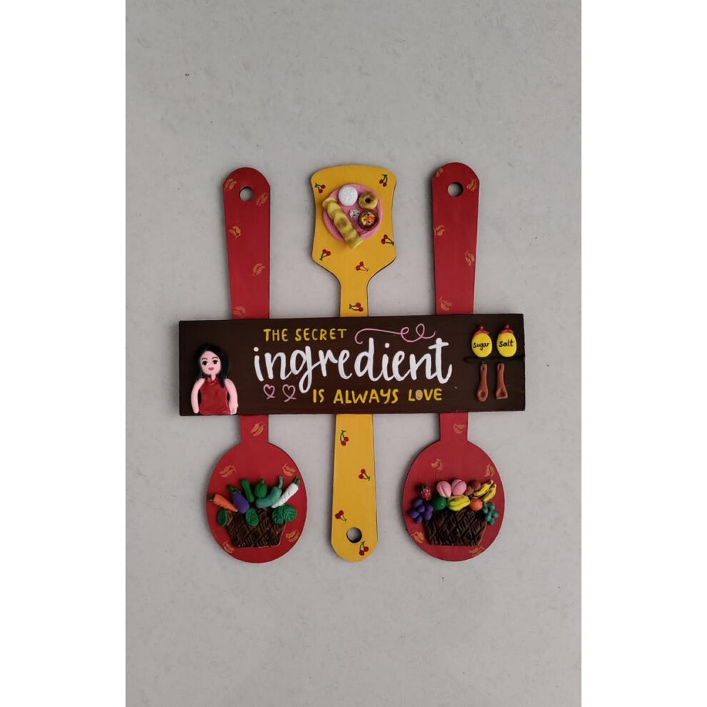 Cute Cutlery Themed Kitchen Wall Hanging 🏡 Decor